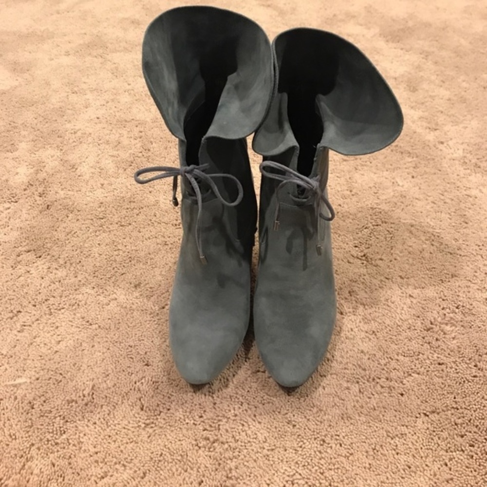 Guess grey suede boots 7.5